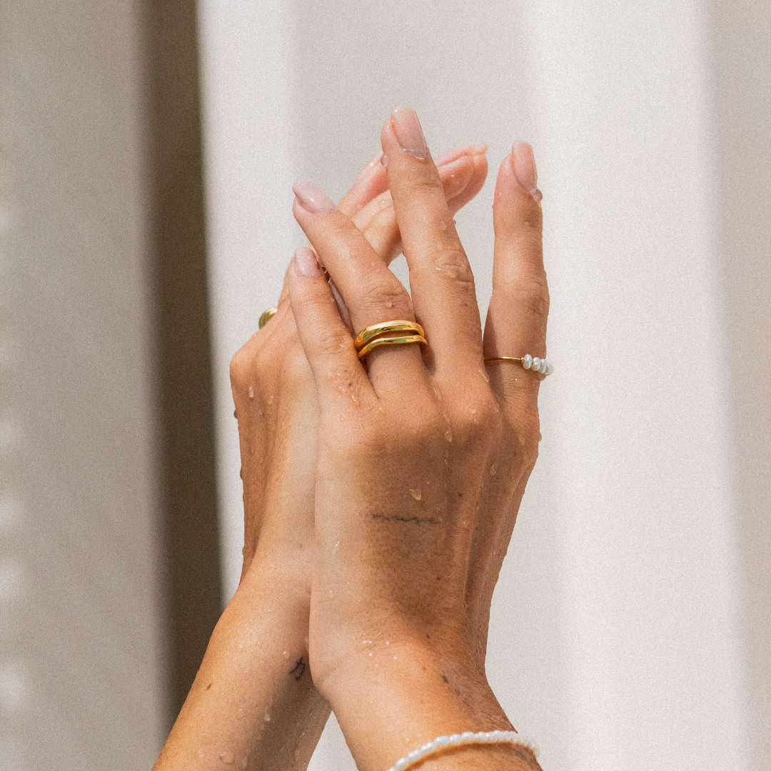 Example "Gemini" Stackable Rings