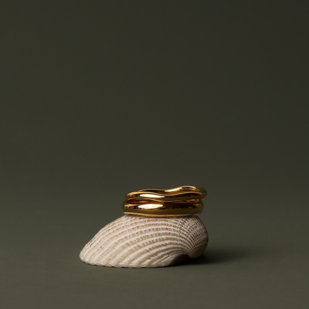 Example "Gemini" Stackable Rings