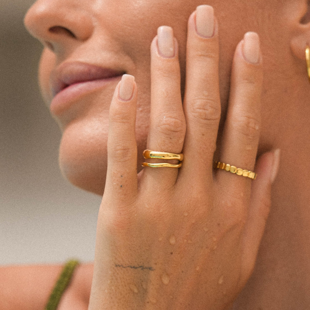 Example "Gemini" Stackable Rings