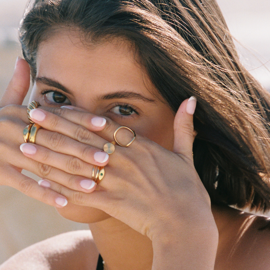 Example "Bahïa" Oval Ring