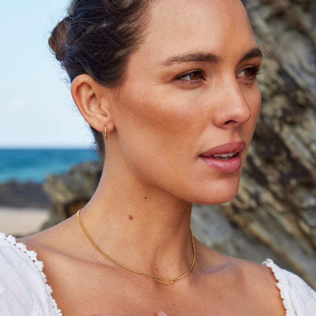 Example Twisted Hoops Earrings