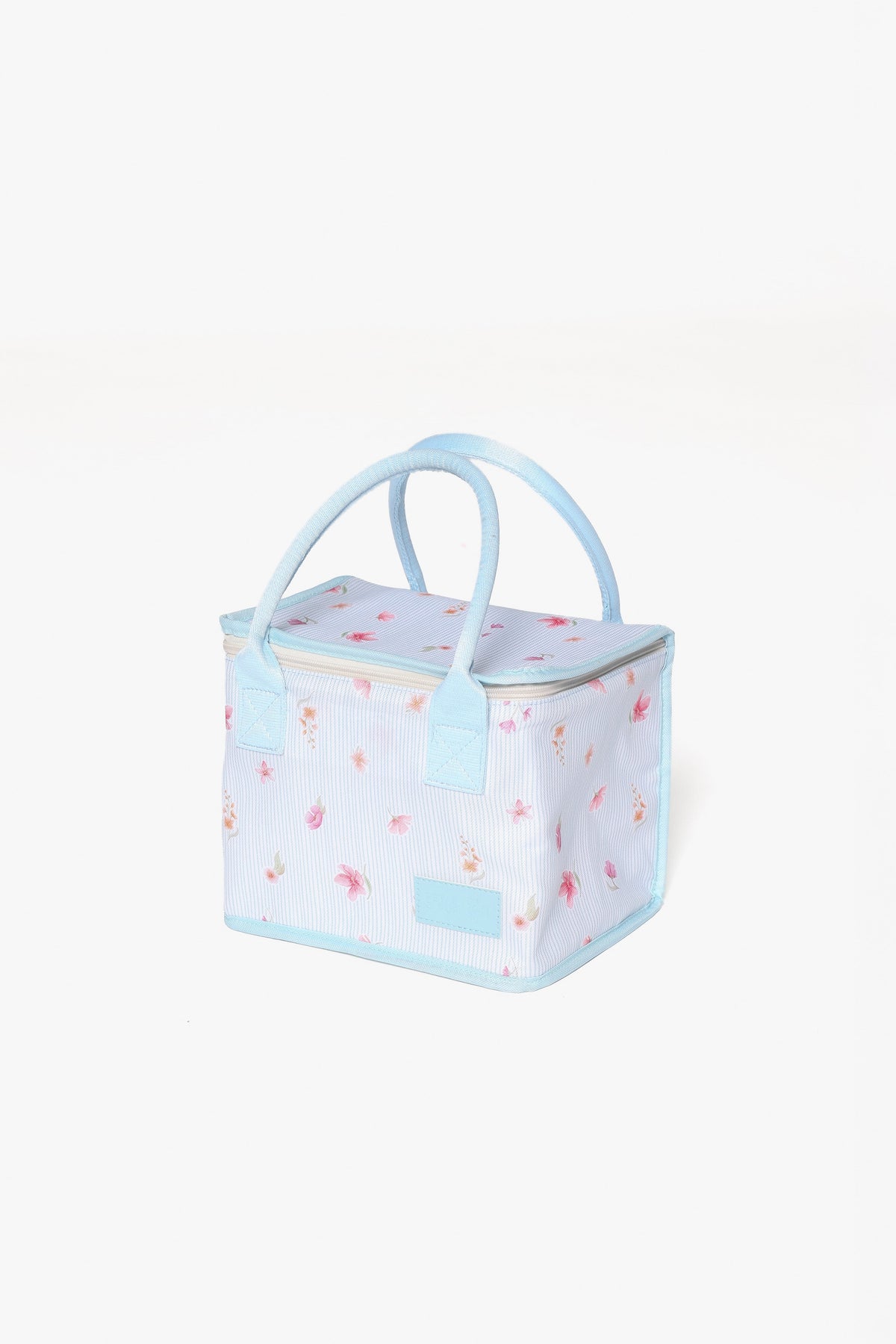 The Graze Lunch Bag - Blue Garden Stripe