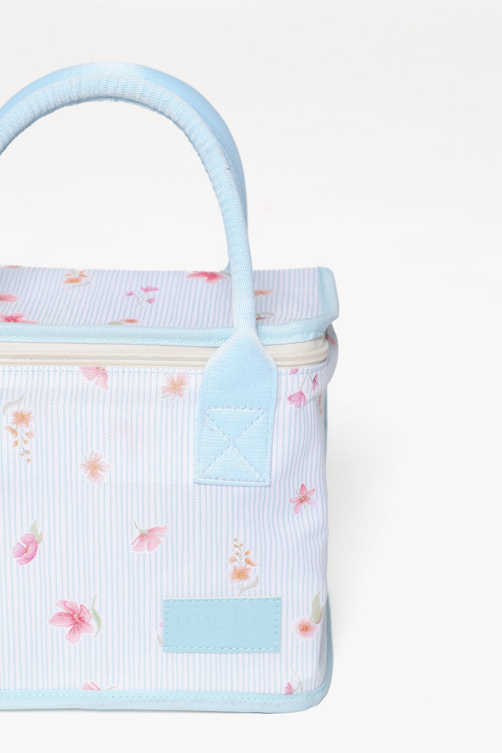 The Graze Lunch Bag - Blue Garden Stripe