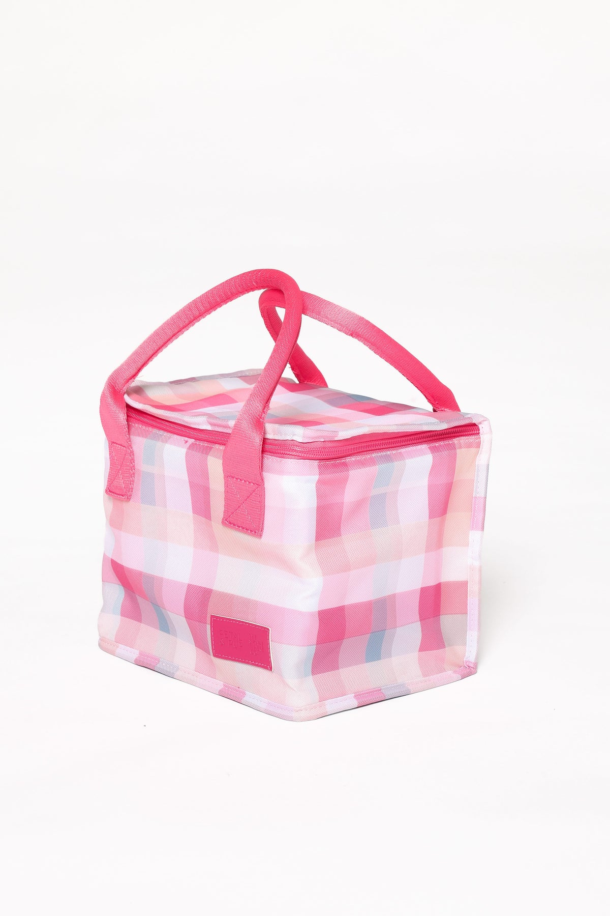 The Graze Lunch Bag - Pink Picnic Plaid