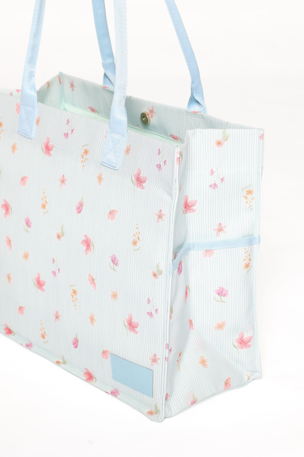 Ultimate Tote Bag - Blue Garden Stripe