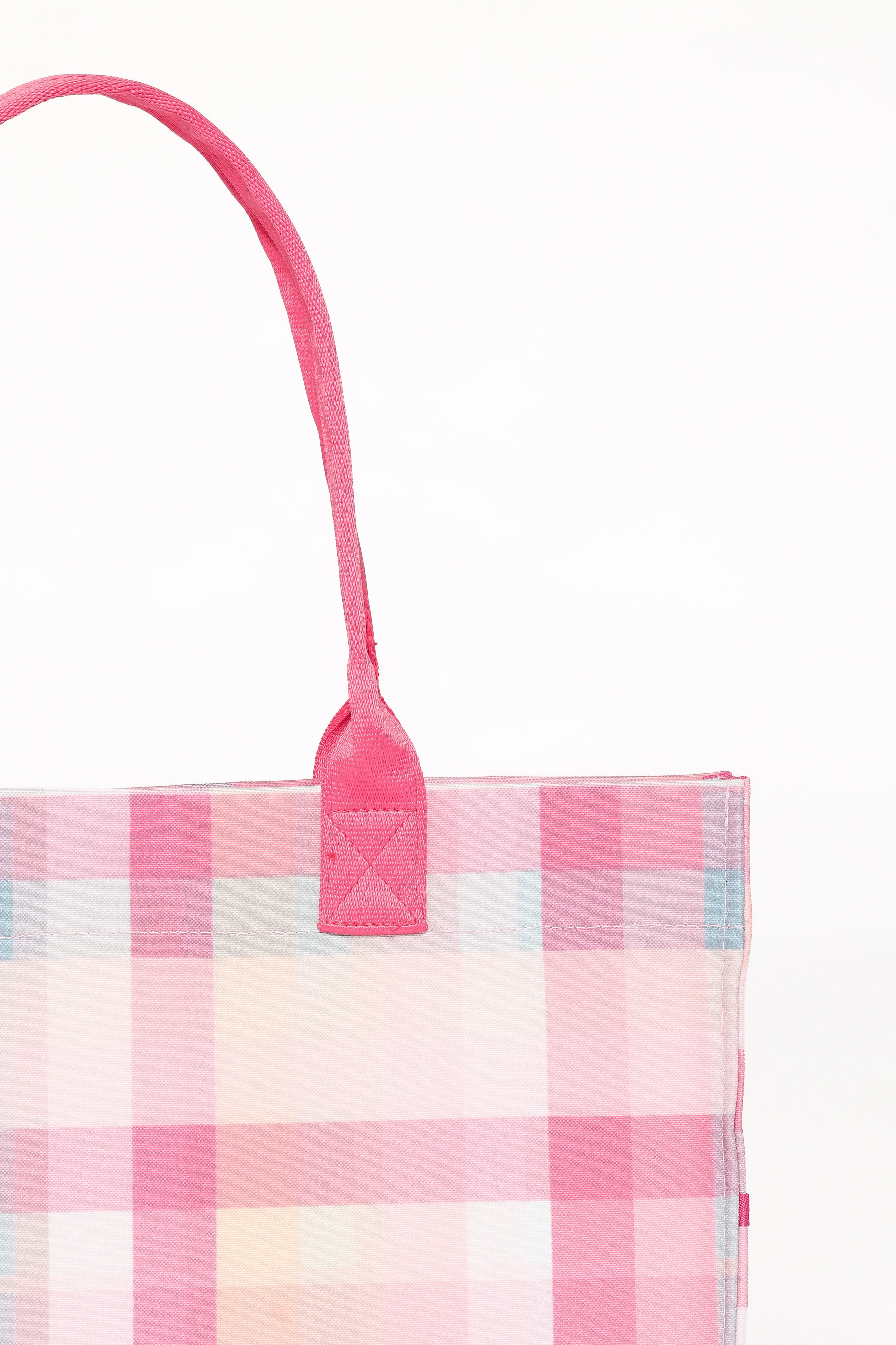 Ultimate Tote Bag - Pink Picnic Plaid