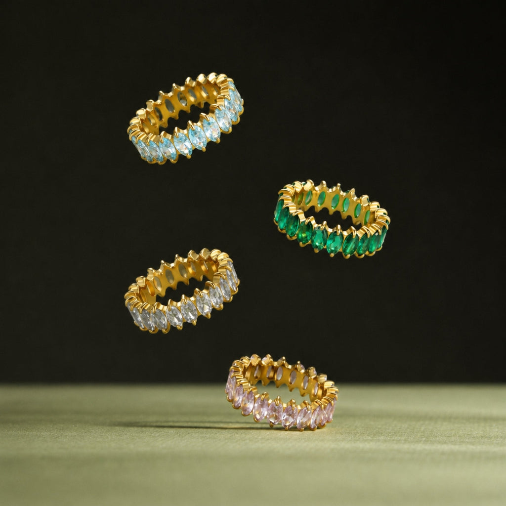 Example Birthstone Eternity Ring