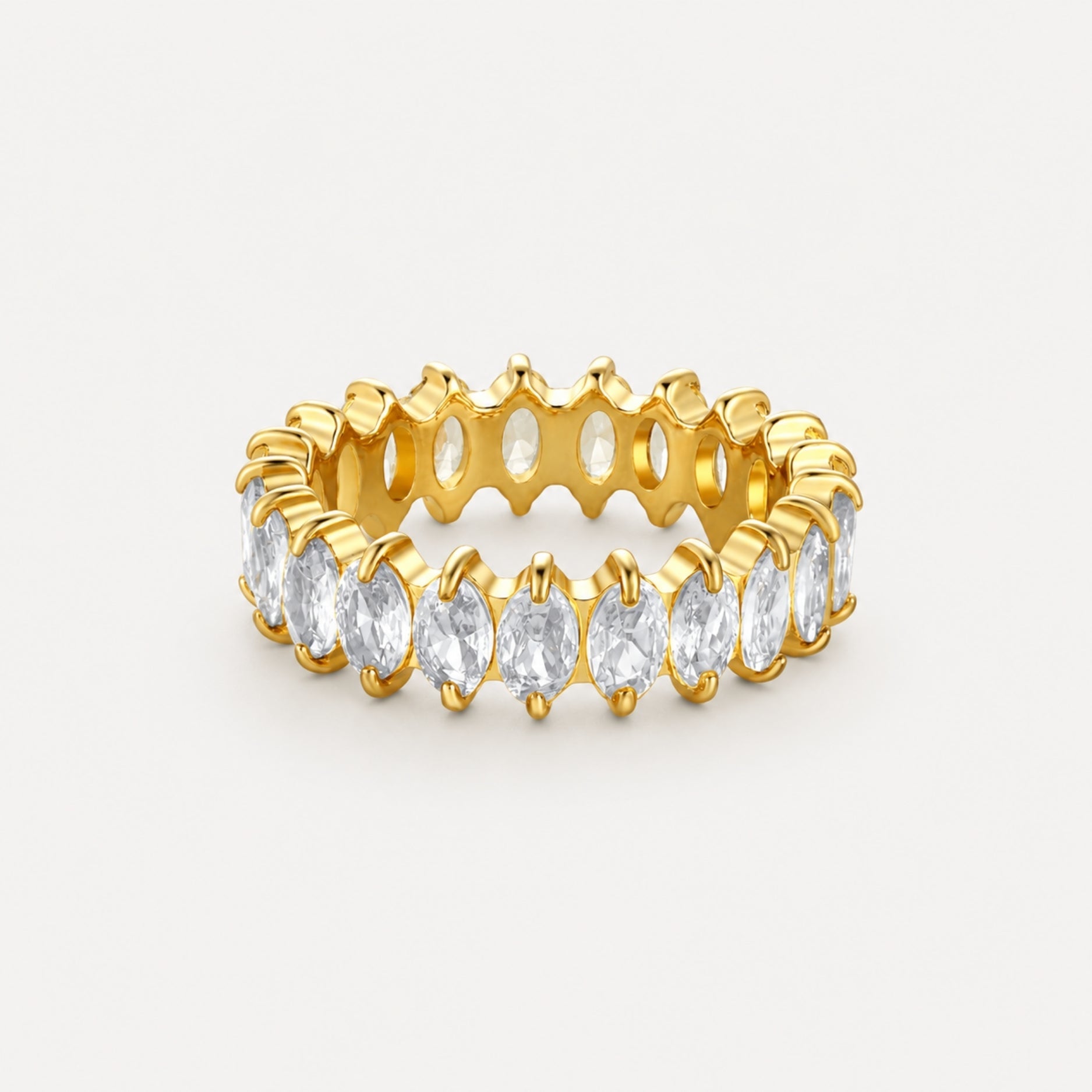 Example Birthstone Eternity Ring