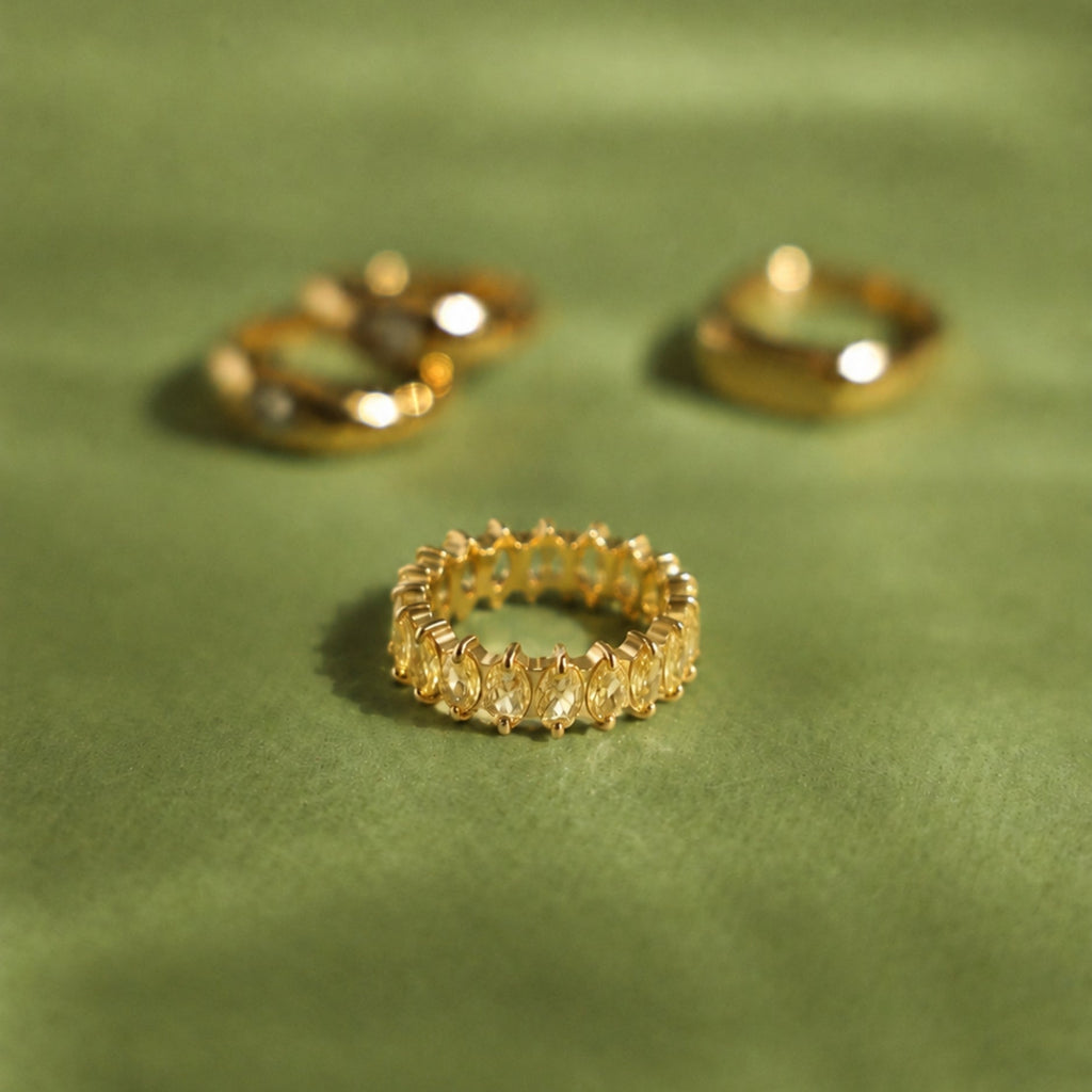 Example Birthstone Eternity Ring