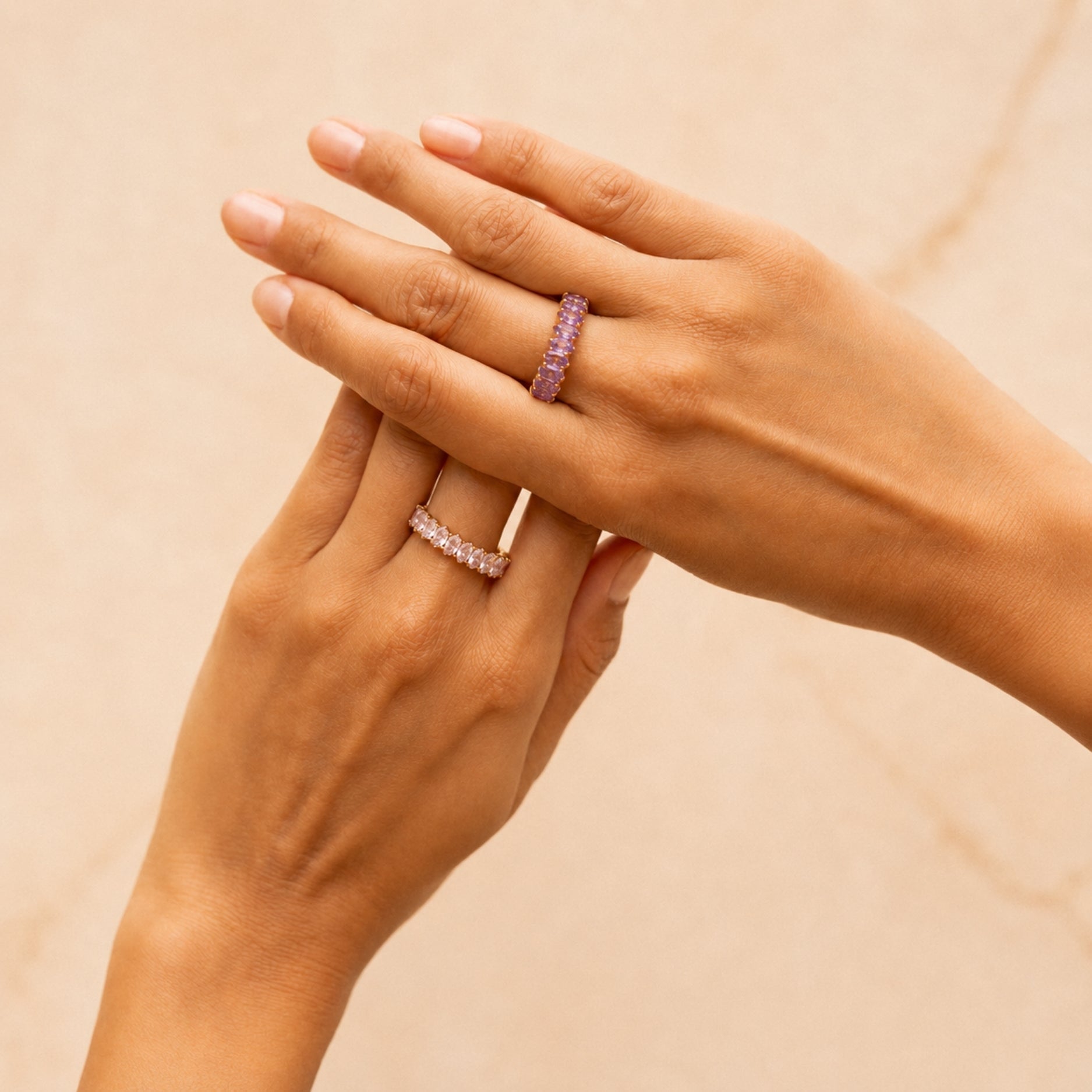 Example Birthstone Eternity Ring