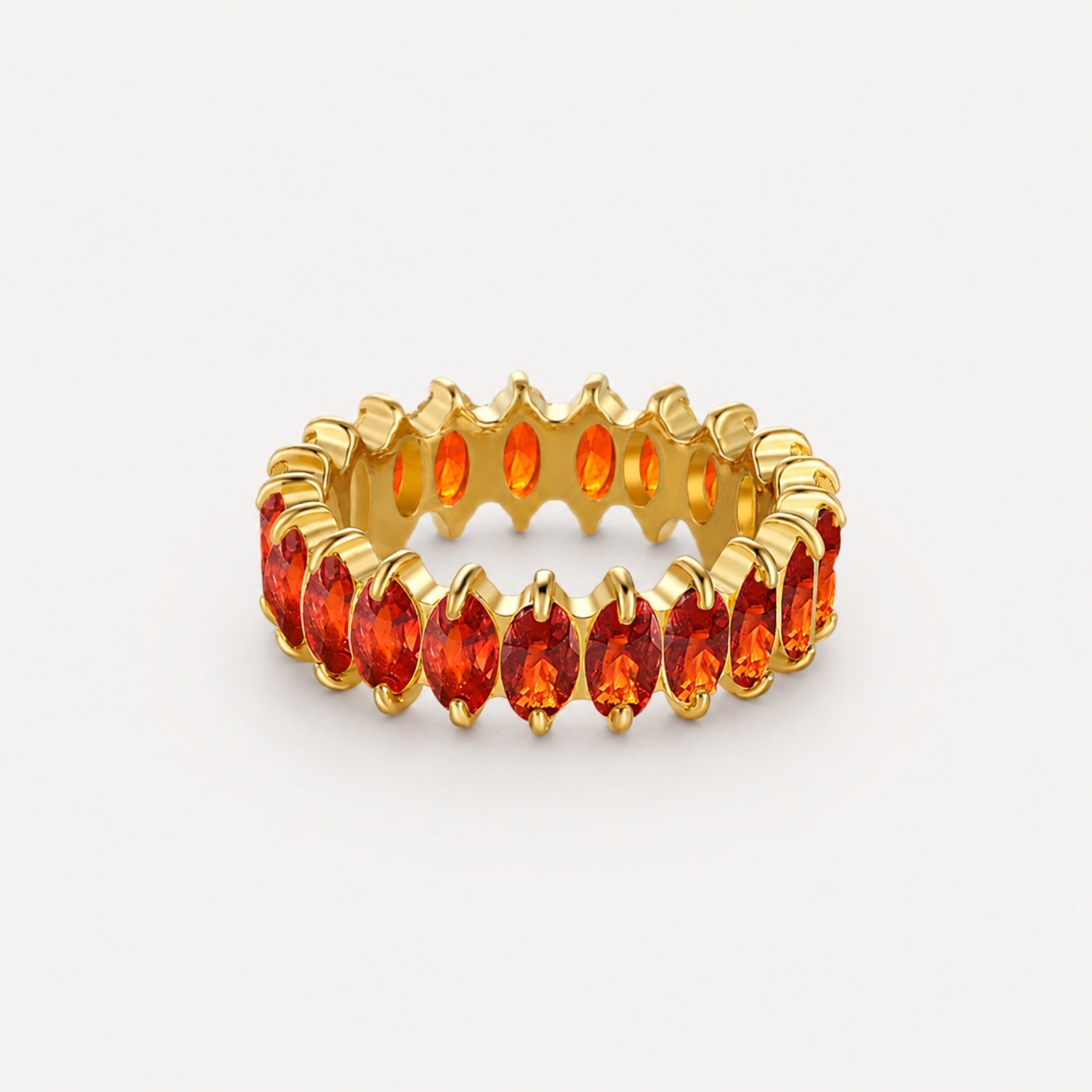 Example Birthstone Eternity Ring