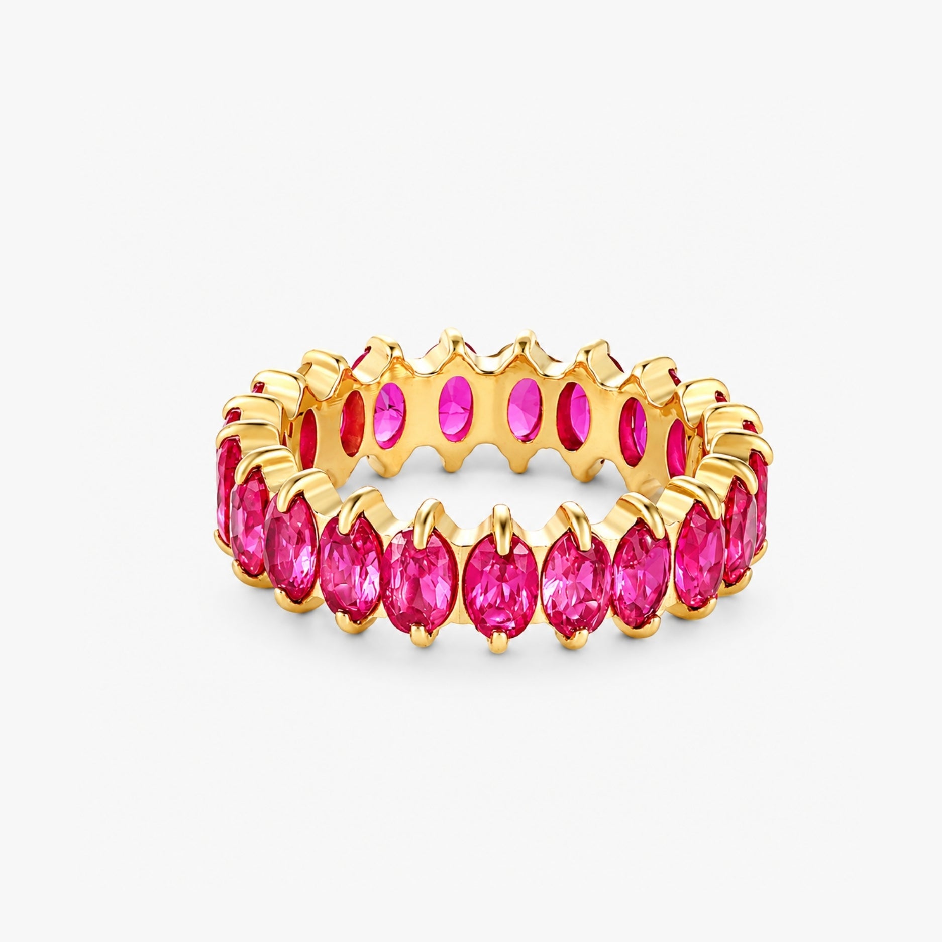 Example Birthstone Eternity Ring