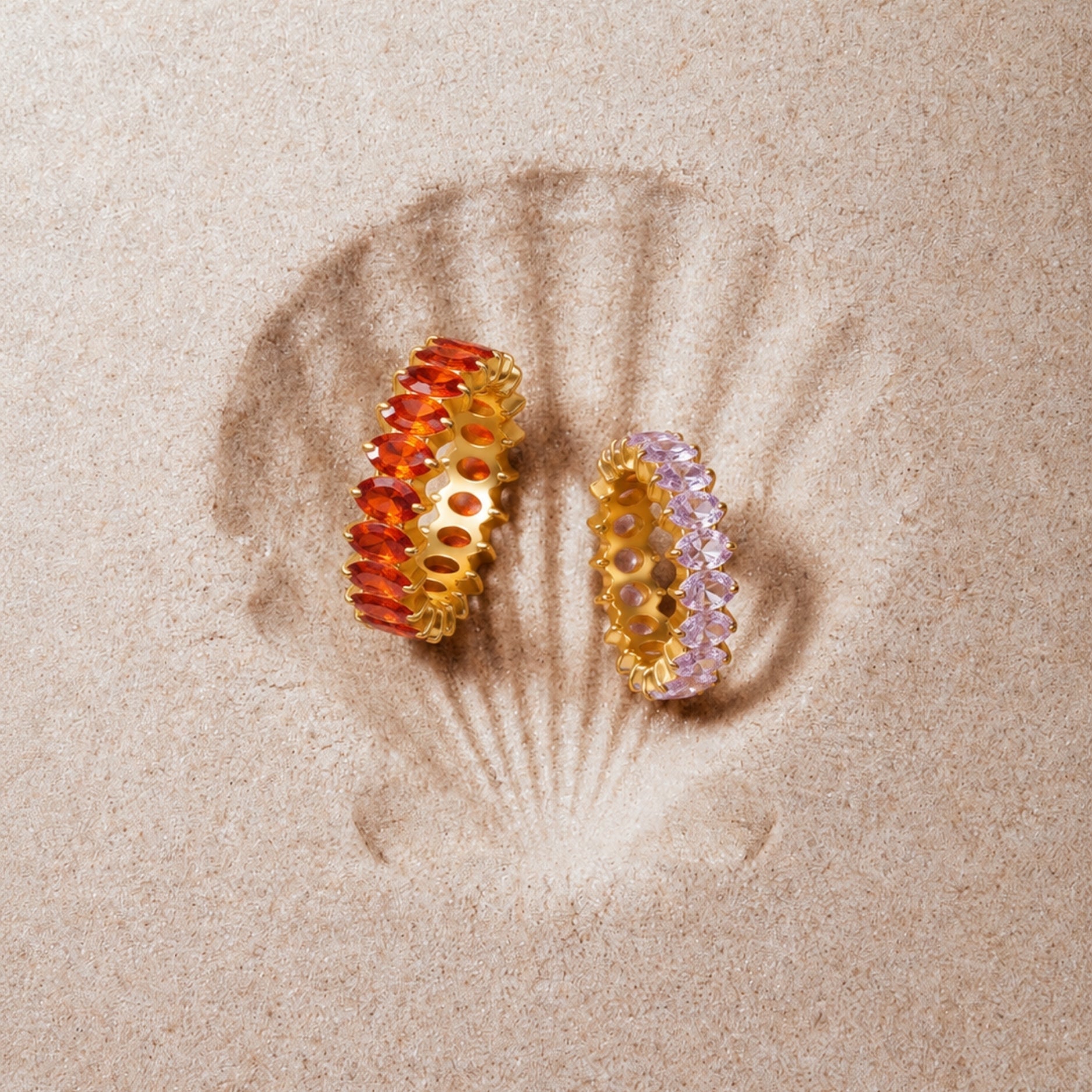 Example Birthstone Eternity Ring