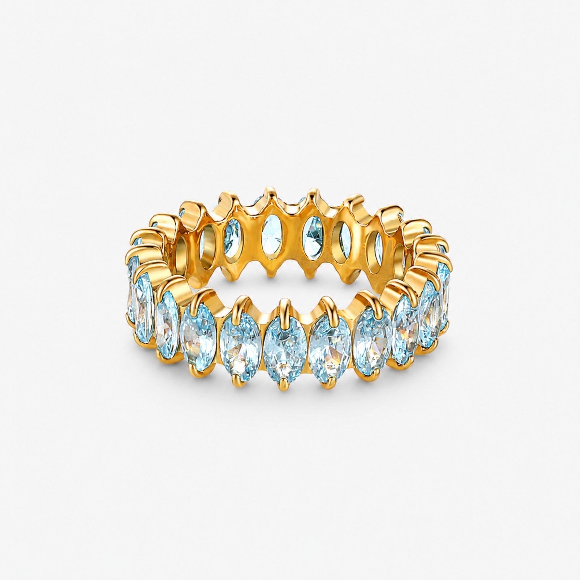 Example Birthstone Eternity Ring