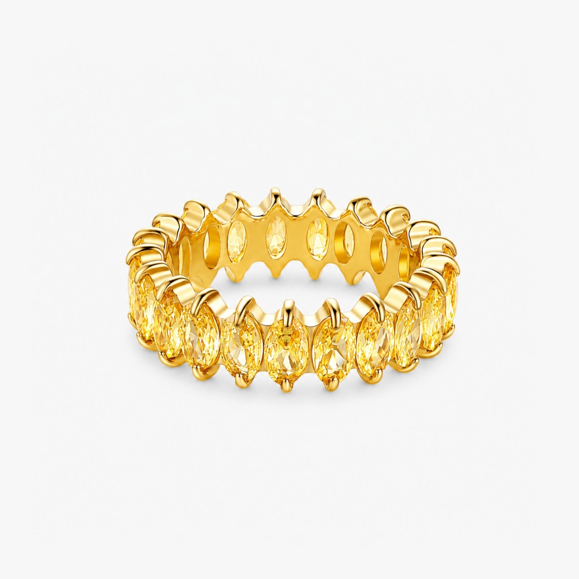 Example Birthstone Eternity Ring