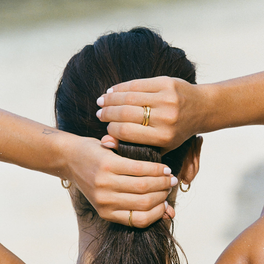 Example "Gemini" Stackable Rings
