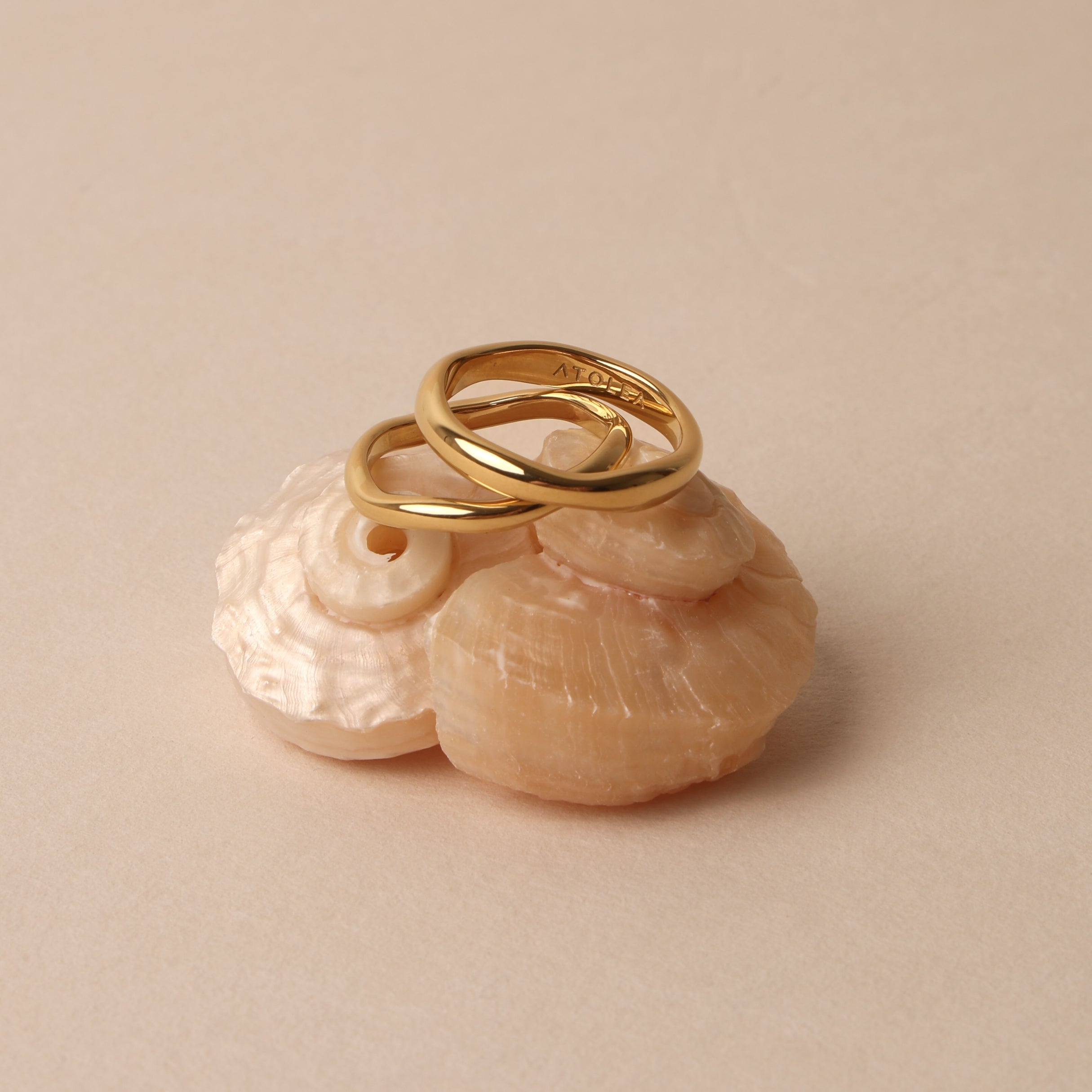 Example "Gemini" Stackable Rings