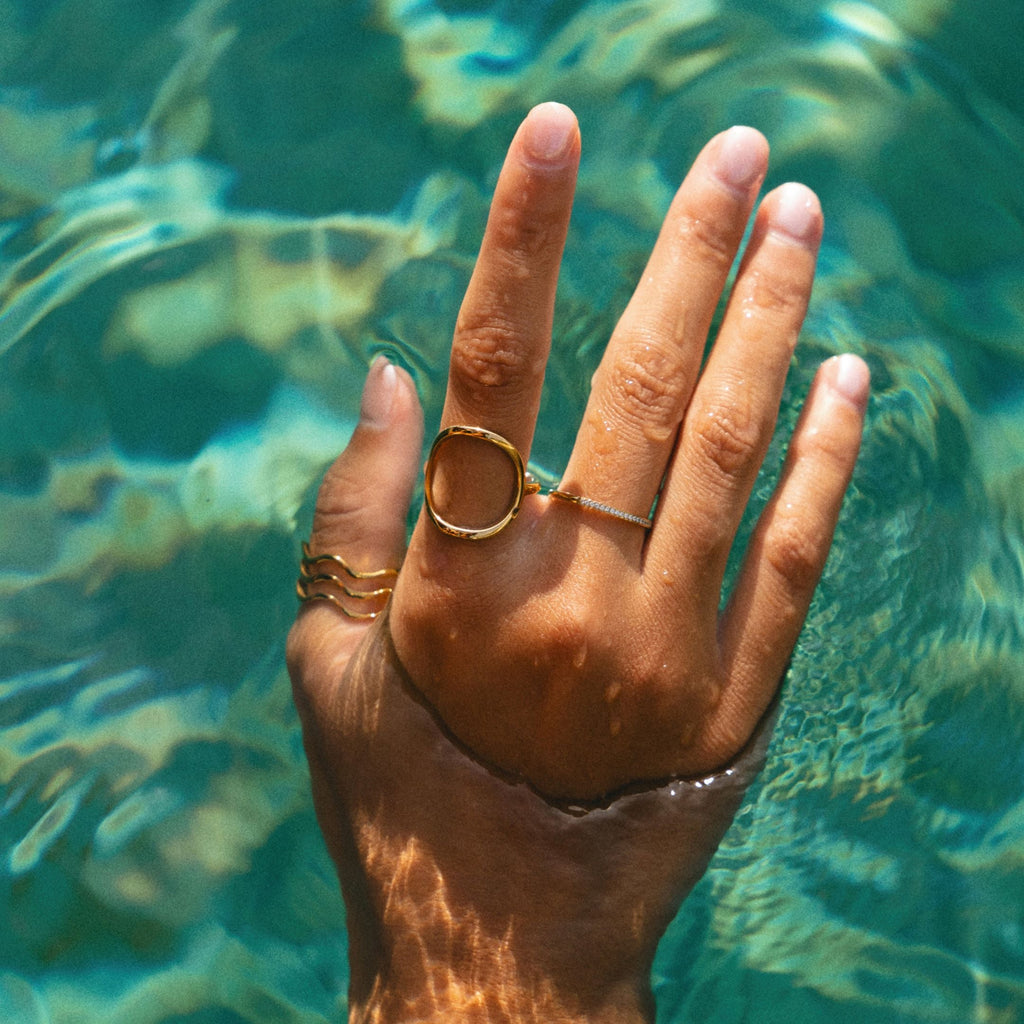 Example "Bahïa" Oval Ring