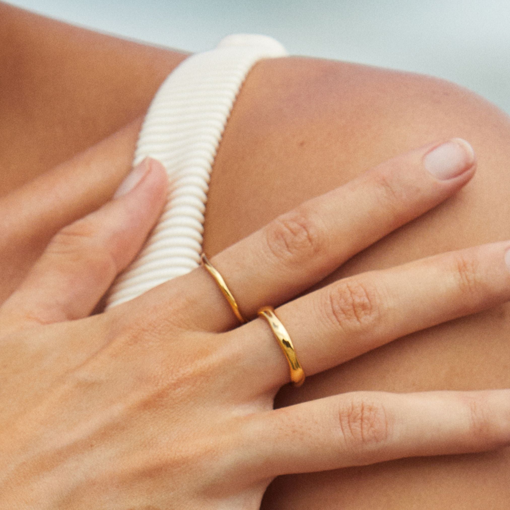 Example "Gemini" Stackable Rings