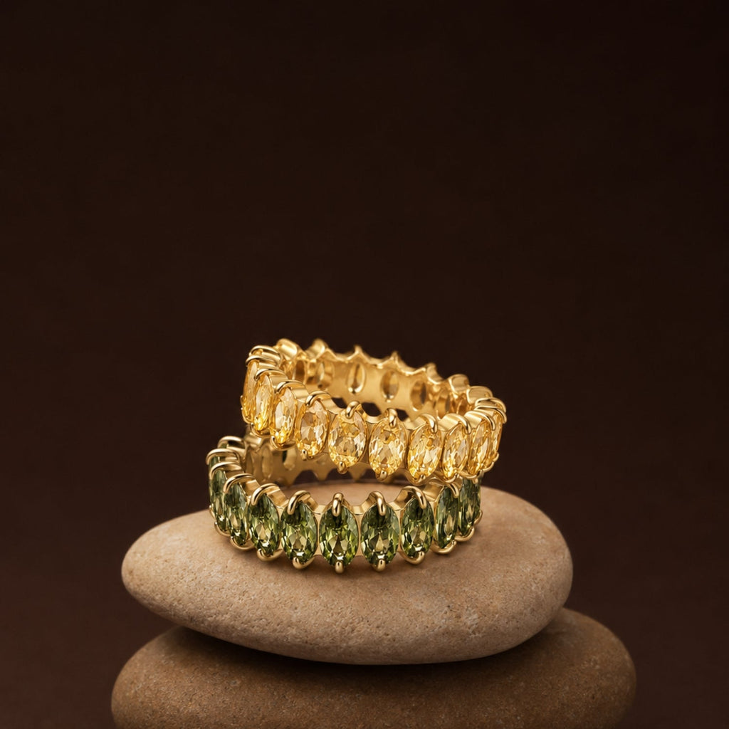 Example Birthstone Eternity Ring