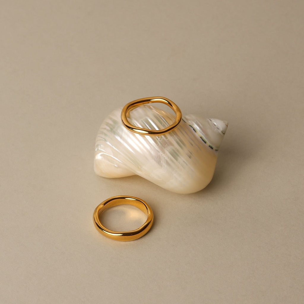 Example "Gemini" Stackable Rings