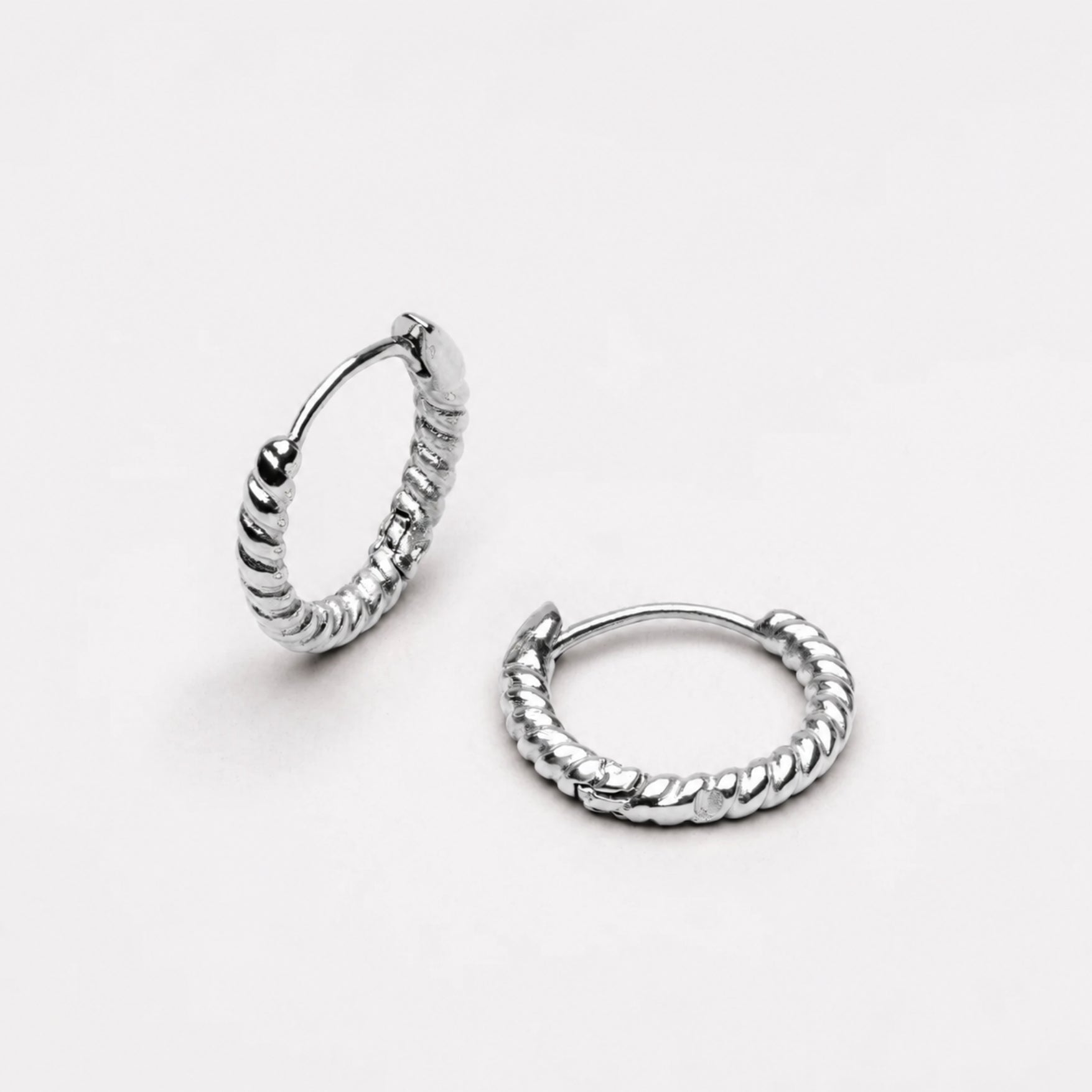 Example Twisted Hoops Earrings