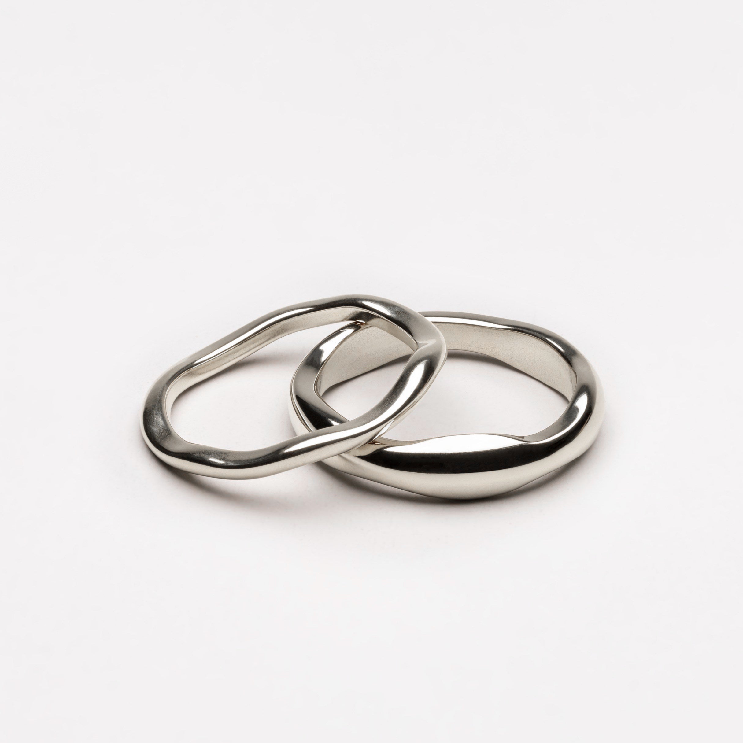 Example "Gemini" Stackable Rings