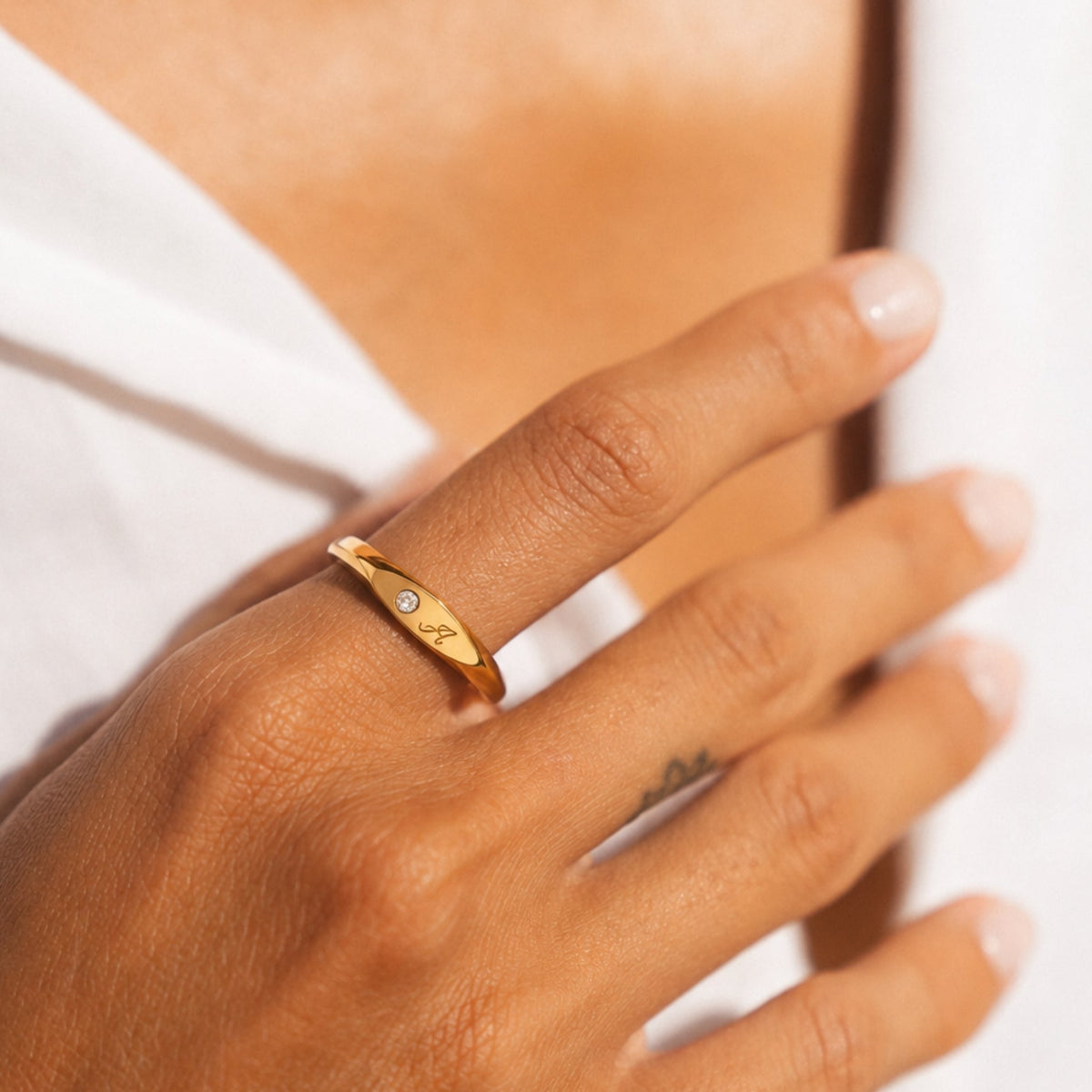 Example One-Initial Crystal Ring