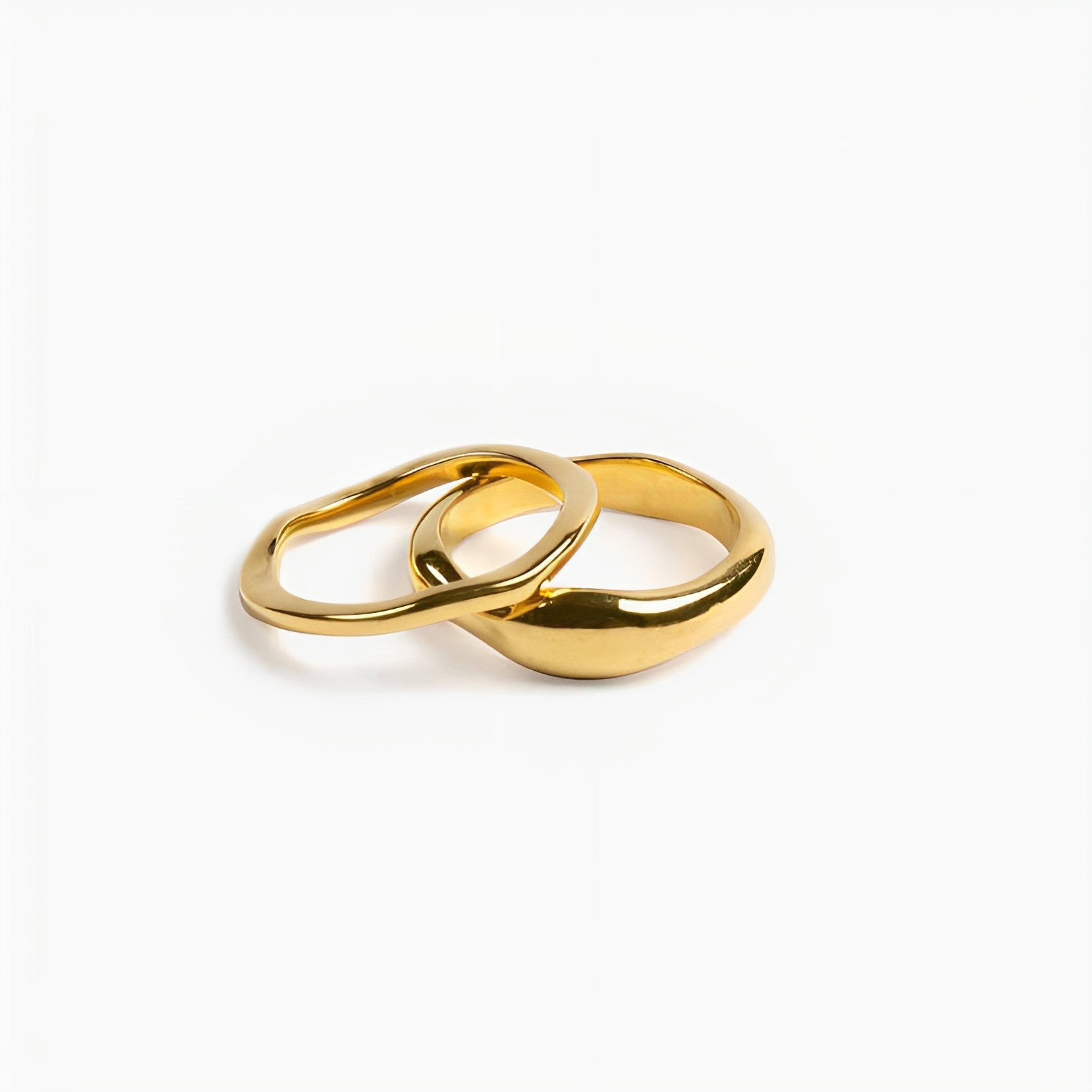 Example "Gemini" Stackable Rings