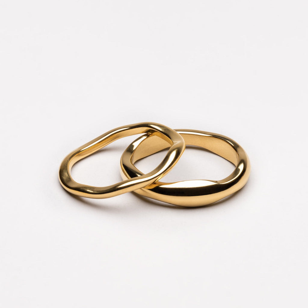 Example "Gemini" Stackable Rings