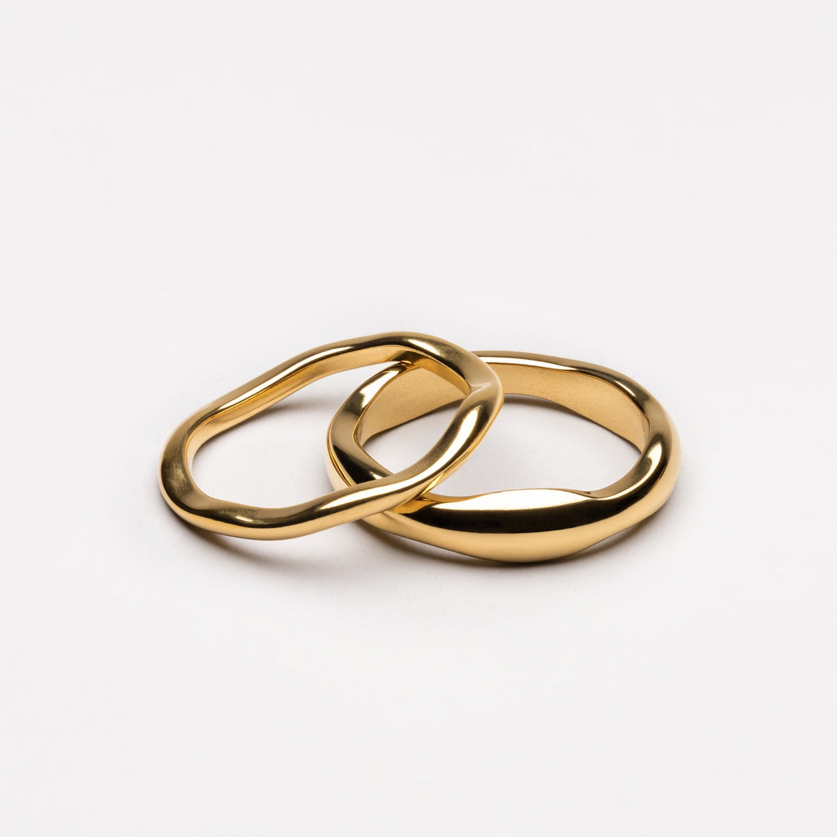 Example "Gemini" Stackable Rings