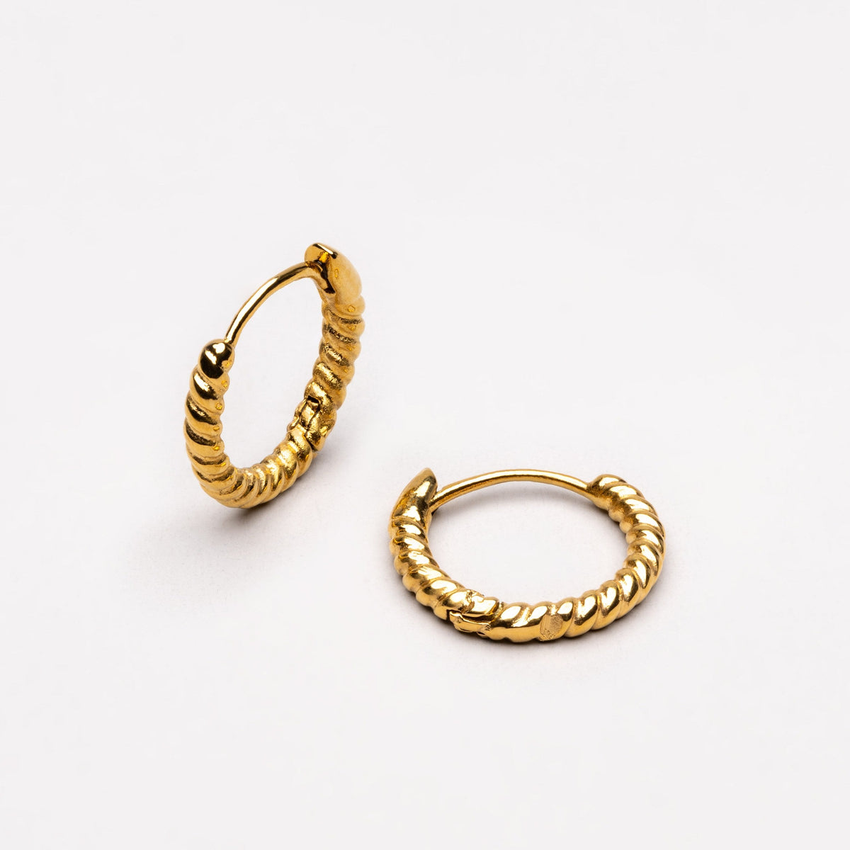 Example Twisted Hoops Earrings